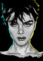 Painting practice portrait 1